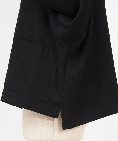 AS KNOW AS de base(アズノゥアズドゥバズ)の「キレイーなシャウター(その他アウター・レディース・ブラック/チャコールグレー/ピンク・FREE)」の12枚目の写真