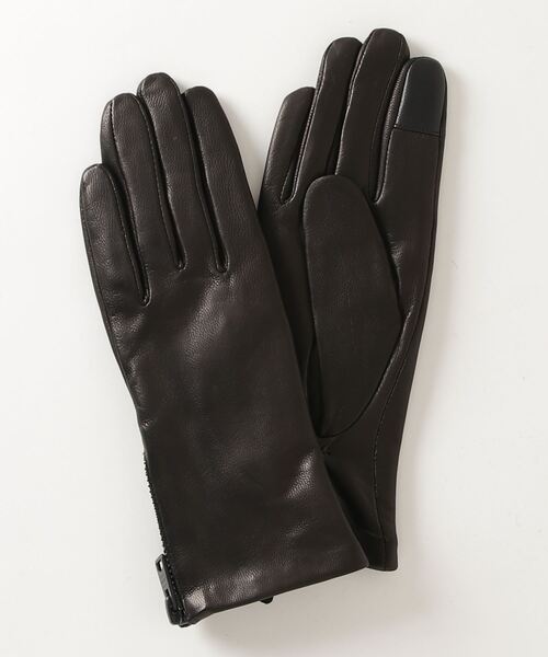 ALLSAINTS（オールセインツ）の「CLEO LEATHER GLOVES | CLEO レザー グローブ（手袋・レディース・ブラック系・XS/S/M）」の5枚目の写真