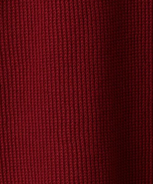 green label relaxing（グリーンレーベルリラクシング）の「コットン アゼリンクス ガンジー ニット -ウォッシャブル-（ニット/セーター・メンズ・オフホワイト/ブラック/レッド・M/S/L/XL）」の19枚目の写真