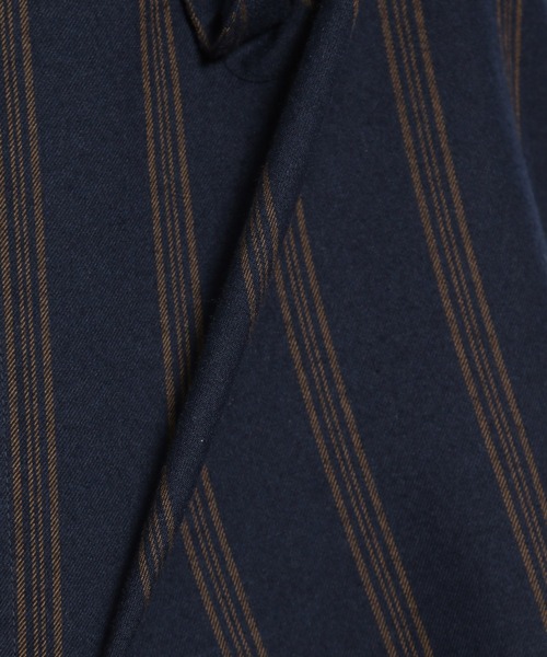 niko and...（ニコアンド）の「柄ファティーグポケットシャツ（シャツ/ブラウス・メンズ・ネイビー/ブラウン/アイボリー・MEDIUM/LARGE）」の21枚目の写真