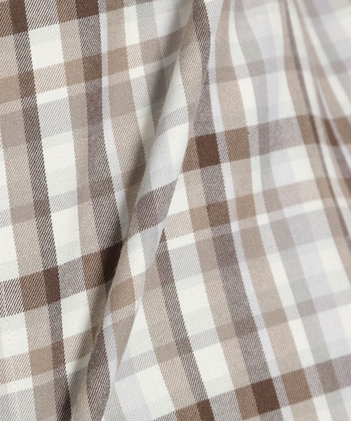 niko and...（ニコアンド）の「柄ファティーグポケットシャツ（シャツ/ブラウス・メンズ・ネイビー/ブラウン/アイボリー・MEDIUM/LARGE）」の22枚目の写真