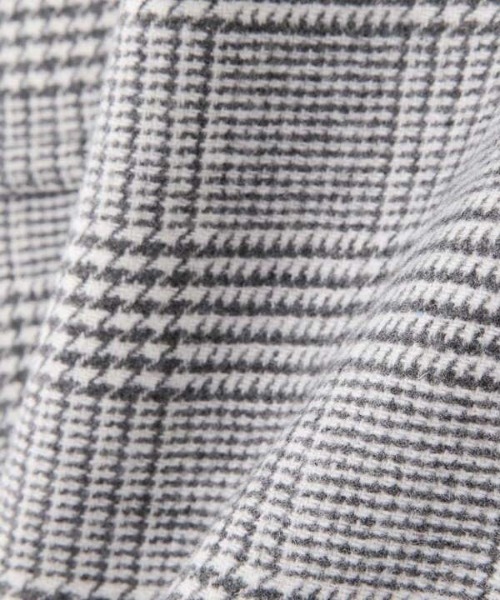 N.(N. Natural Beauty Basic)(エヌエヌナチュラルビューティーベーシック)の「【S Size Line】◆ビックカラーダブルミディコート(その他アウター・レディース・オフホワイト/モカ/チェック・SMALL/MEDIUM)」の18枚目の写真