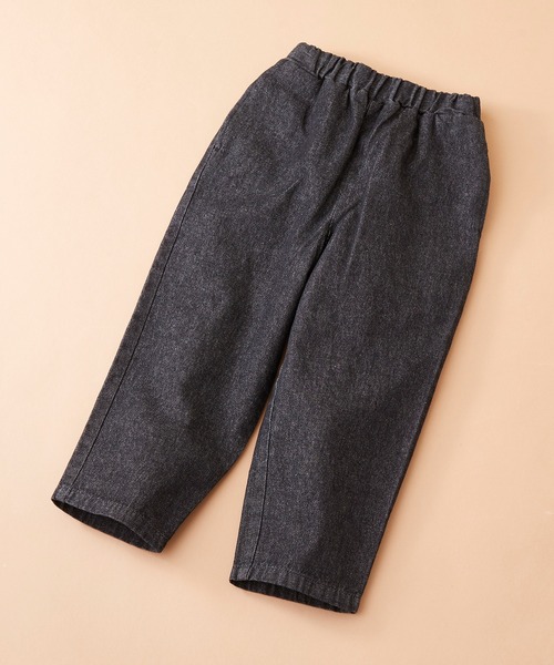 SHISKY(シスキー)の「SHISKY / シスキー リブウエスト ツイル / デニム / コーデュロイ シェフパンツ キッズ(デニムパンツ・キッズ・キャメル/ベージュ系その他/インディゴブルー/ベージュ/ブラック系その他2/ネイビー/ブラウン/ブラック/カーキ/ブラック系その他・110/150/130/160/140/120)」の3枚目の写真