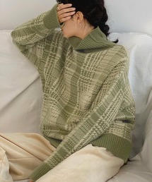 タートルネック ニットトップス