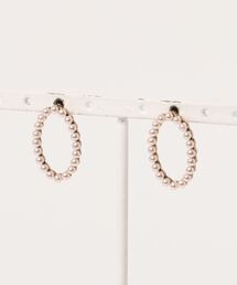 Samansa Mos2 | パールリースピアス(ピアス（両耳用）)