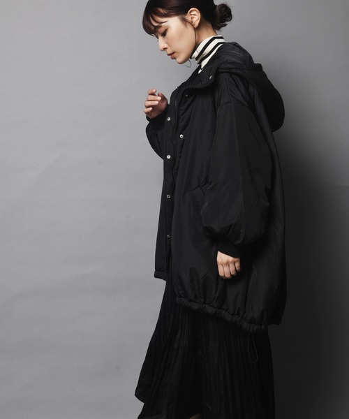 ARCANUM DESIGN（アルカナムデザイン）の「WEB限定 ARL 中綿モンスターパーカ（ブルゾン・レディース・カーキ/アイボリー/ブラック・FREE）」の10枚目の写真