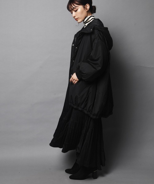 ARCANUM DESIGN（アルカナムデザイン）の「WEB限定 ARL 中綿モンスターパーカ（ブルゾン・レディース・カーキ/アイボリー/ブラック・FREE）」の15枚目の写真