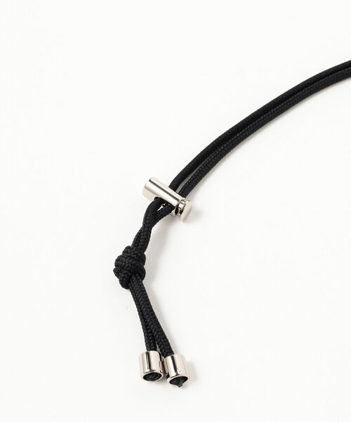 BEAMS LIGHTS(ビームスライツ)の「BEAMS LIGHTS / サテン 巾着 ショルダーバッグ(ショルダーバッグ・メンズ・ネイビー/ブラウン・ONE SIZE)」の9枚目の写真