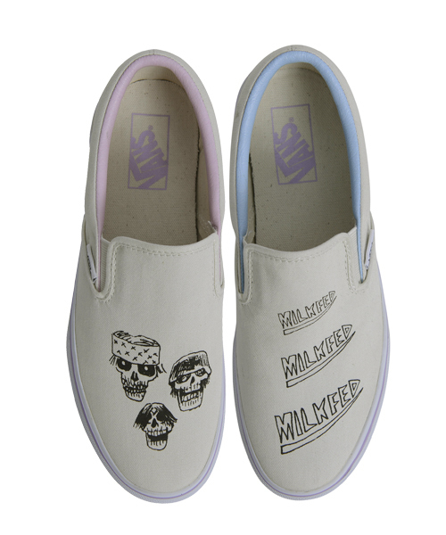 VANS(バンズ)の「MILKFEDxVANS SLIP ON (VANS/ヴァンズ/スリッポン)(スニーカー・レディース・ホワイト・23.5cm/27cm/27.5cm/26.5cm/23cm/24.5cm/24cm/28cm/25cm)」の12枚目の写真