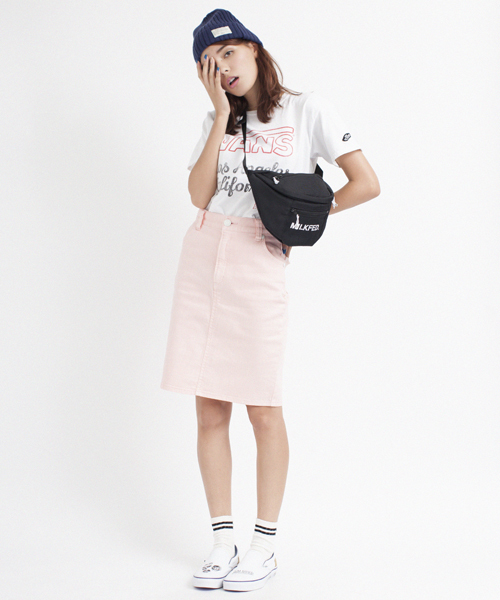 VANS(バンズ)の「MILKFEDxVANS SLIP ON (VANS/ヴァンズ/スリッポン)(スニーカー・レディース・ホワイト・23.5cm/27cm/27.5cm/26.5cm/23cm/24.5cm/24cm/28cm/25cm)」の7枚目の写真