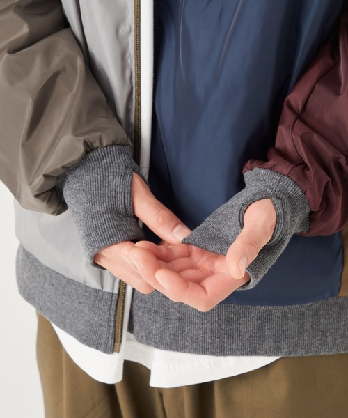 KRIFF MAYER(クリフメイヤー)の「ひっくりスプリングJK(その他アウター・メンズ・ベージュ/ネイビー/チャコール・MEDIUM/LARGE/X-LARGE)」の8枚目の写真