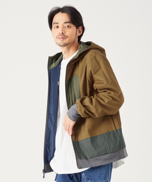 KRIFF MAYER(クリフメイヤー)の「ひっくりスプリングJK(その他アウター・メンズ・ベージュ/ネイビー/チャコール・MEDIUM/LARGE/X-LARGE)」の16枚目の写真