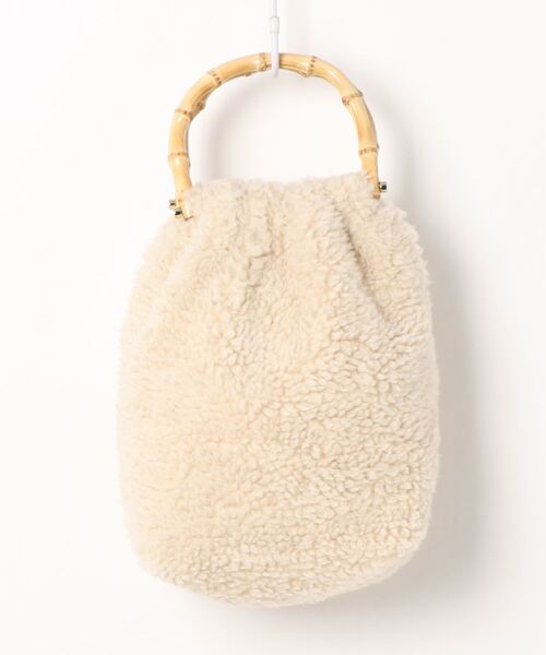 BEARDSLEY(ビアズリー)の「《a point etc》バッグ(トートバッグ・レディース・アイボリー・FREE)」の3枚目の写真