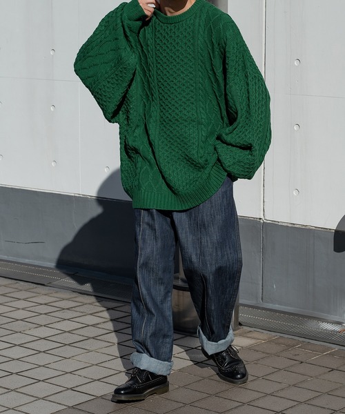 kutir(クティール)の「ルーズストレートデニムパンツ(その他パンツ・メンズ・ブラック/インディゴブルー・SMALL/MEDIUM/LARGE)」の16枚目の写真