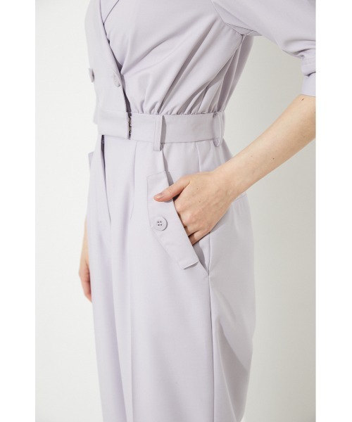 セール 50%OFF】トレンチデザインロンパース(504610767