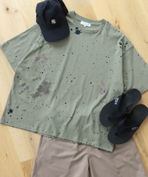 B:MING by BEAMS | B:MING by BEAMS / スプラッシュプリント Tシャツ(ビッグフィット)(Tシャツ/カットソー)