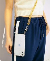 Casselini | 【直営店限定】 Casselini(キャセリーニ)ビーズモバイルストラップ＆クリアiPhoneケース(スマホケース/カバー)