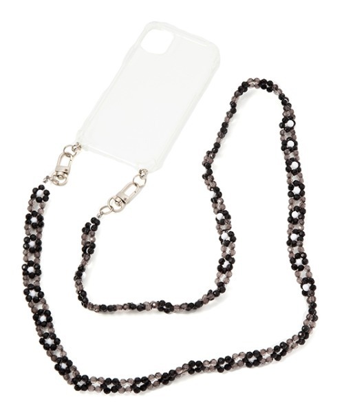 Casselini（キャセリーニ）の「【直営店限定】 Casselini(キャセリーニ)ビーズモバイルストラップ＆クリアiPhoneケース（スマホケース/カバー・レディース・ホワイト/グレー/シルバー/イエロー・#10/#7/#8/#9/#5/#6/#4/#1/#3/#2）」の20枚目の写真