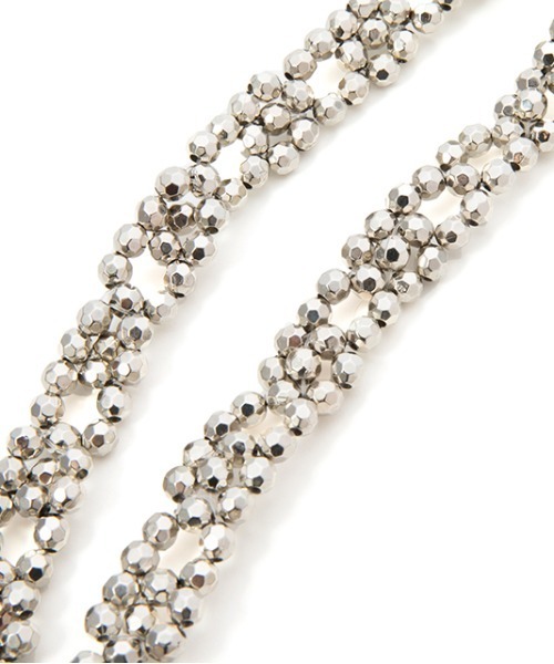 Casselini（キャセリーニ）の「【直営店限定】 Casselini(キャセリーニ)ビーズモバイルストラップ＆クリアiPhoneケース（スマホケース/カバー・レディース・ホワイト/グレー/シルバー/イエロー・#10/#7/#8/#9/#5/#6/#4/#1/#3/#2）」の8枚目の写真