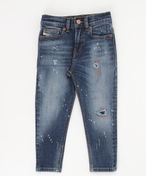 DIESEL(ディーゼル)の「DIESEL KID ジュニア デニムパンツ キャロット ストレッチ(デニムパンツ・キッズ・インディゴブルー・14Y/8Y/10Y/6Y/4Y/12Y)」の2枚目の写真