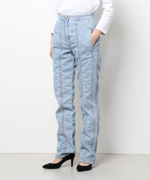 WE11DONE（ウェルダン）の「WE11DONE BLUE SHIRRING DENIM PANTS WD
