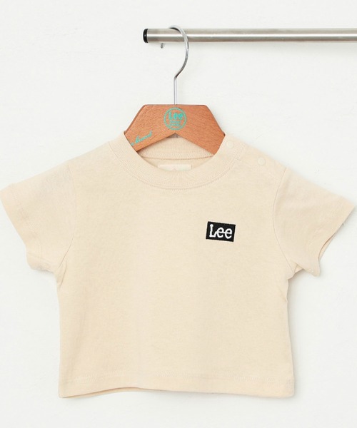 Lee(リー)の「【70-100cm】ベビー バックロゴ プリント半袖Tシャツ(Tシャツ/カットソー・キッズ・ホワイト/チャコールグレー/ベージュ/ピンク/グリーン系その他・90/100/80/70)」の10枚目の写真