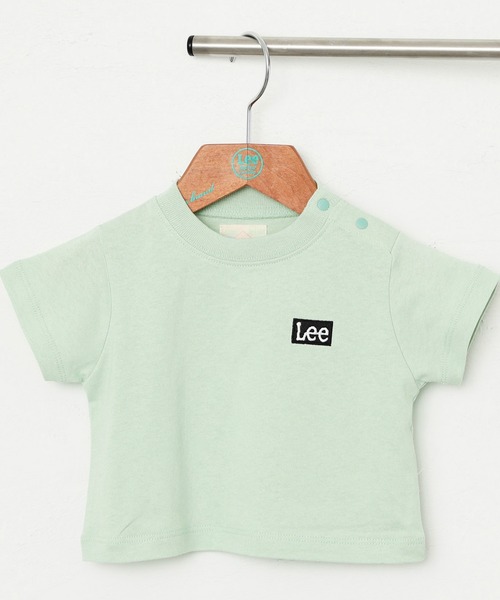 Lee(リー)の「【70-100cm】ベビー バックロゴ プリント半袖Tシャツ(Tシャツ/カットソー・キッズ・ホワイト/チャコールグレー/ベージュ/ピンク/グリーン系その他・90/100/80/70)」の8枚目の写真