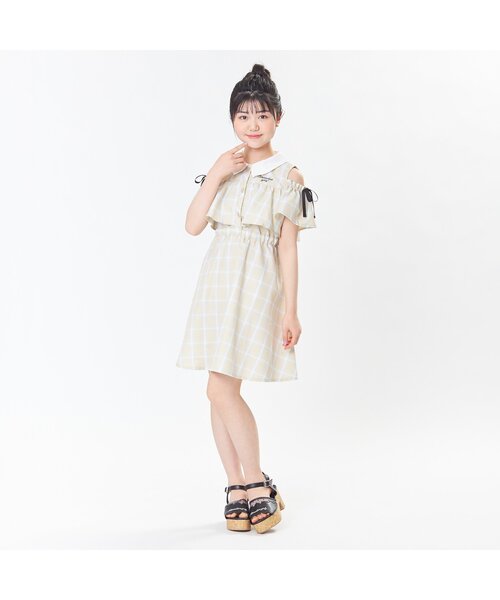 algy（アルジー）の「スカラップ切替サンダル（サンダル・キッズ・アイボリー/ブラック・23/21/24/22/20）」の10枚目の写真