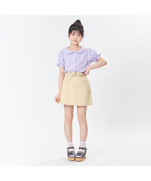 algy（アルジー）の「スカラップ切替サンダル（サンダル・キッズ・アイボリー/ブラック・23/21/24/22/20）」の12枚目の写真