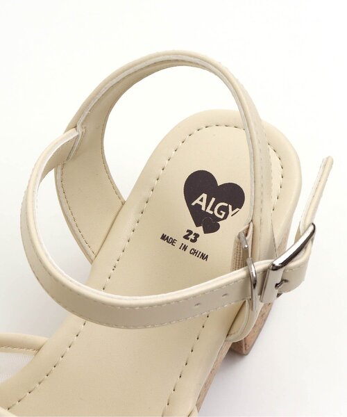 algy（アルジー）の「スカラップ切替サンダル（サンダル・キッズ・アイボリー/ブラック・23/21/24/22/20）」の21枚目の写真