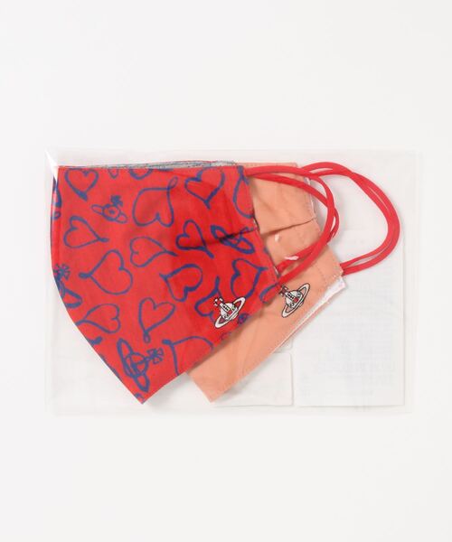 Vivienne Westwood(ヴィヴィアンウエストウッド)の「22SSマスク(マスク・レディース・ブルー系その他/レッド系その他・FREE)」の1枚目の写真