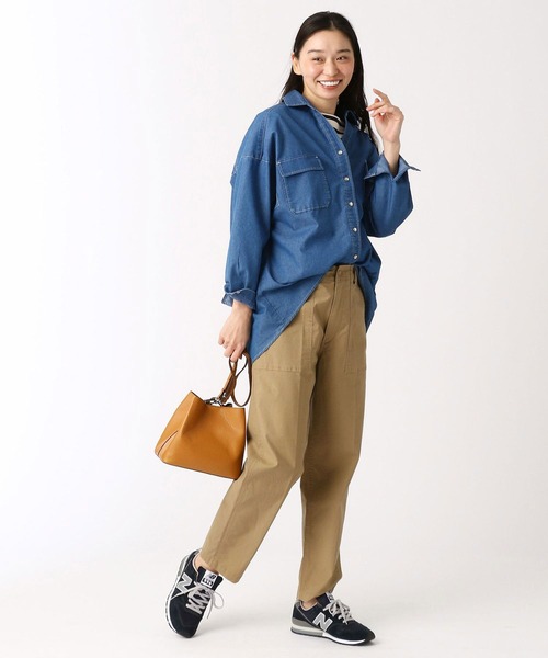 Grand PARK（グランドパーク）の「大人カジュアル　ベイカーパンツ（その他パンツ・レディース・カーキ/キャメル・FREE）」の12枚目の写真