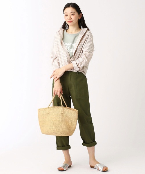 Grand PARK（グランドパーク）の「大人カジュアル　ベイカーパンツ（その他パンツ・レディース・カーキ/キャメル・FREE）」の14枚目の写真