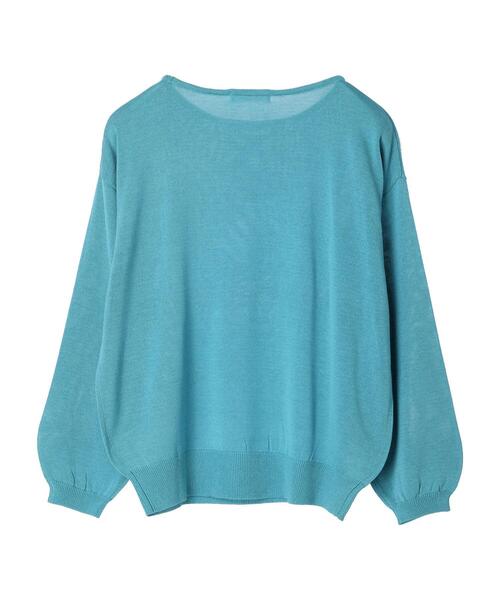 Green Parks(グリーンパークス)の「ボートネックニットプルオーバー*(ニット/セーター・レディース・グレイッシュベージュ/オレンジ/ブルー・FREE)」の15枚目の写真