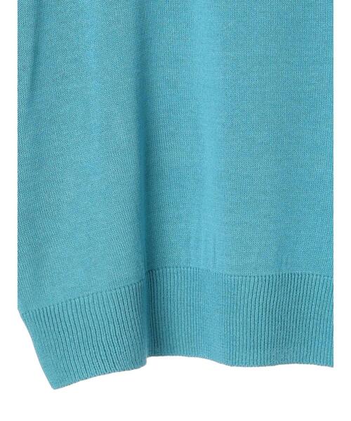 Green Parks(グリーンパークス)の「ボートネックニットプルオーバー*(ニット/セーター・レディース・グレイッシュベージュ/オレンジ/ブルー・FREE)」の18枚目の写真