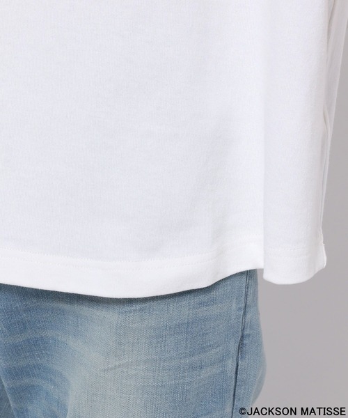 JACKSON MATISSE(ジャクソンマティス)の「【JACKSON MATISSE(ジャクソンマティス)×BAYFLOW】ラグランプリントTEE(Tシャツ/カットソー・メンズ・ネイビー/レッド/グリーン・MEDIUM/LARGE)」の10枚目の写真