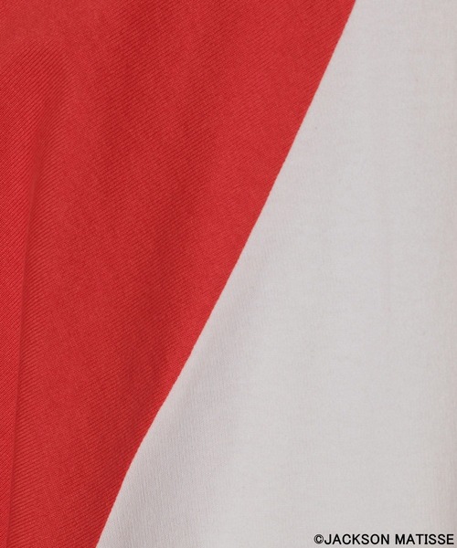 JACKSON MATISSE(ジャクソンマティス)の「【JACKSON MATISSE(ジャクソンマティス)×BAYFLOW】ラグランプリントTEE(Tシャツ/カットソー・メンズ・ネイビー/レッド/グリーン・MEDIUM/LARGE)」の13枚目の写真