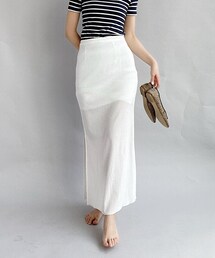 Charles Chaton | ギンガムスリットスカート(スカート)