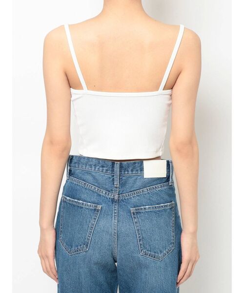 GYDA(ジェイダ)の「コルセットデザインビスチェ(キャミソール・レディース・ブラック/オフホワイト・FREE)」の15枚目の写真