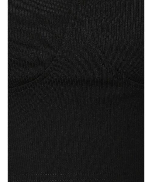 GYDA(ジェイダ)の「コルセットデザインビスチェ(キャミソール・レディース・ブラック/オフホワイト・FREE)」の20枚目の写真