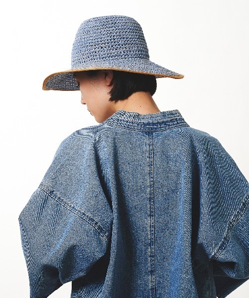 La Maison de Lyllis(メゾンドリリス)の「TEO テオ / La Maison de Lyllis 2222005 メゾンドリリス(ハット・レディース・ホワイト/スカイブルー/ブラック/ピンク・57cm)」の18枚目の写真