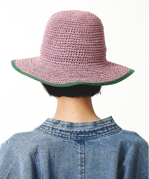 La Maison de Lyllis(メゾンドリリス)の「TEO テオ / La Maison de Lyllis 2222005 メゾンドリリス(ハット・レディース・ホワイト/スカイブルー/ブラック/ピンク・57cm)」の22枚目の写真