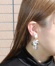 amplis（アンプリス）の「パールメタルイヤリング/peels（イヤリング）」