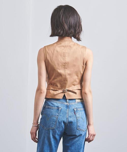 MADISON BLUE(マディソンブルー)の「<MADISON BLUE(マディソンブルー)>カットオフリボン ベスト ■■■(ベスト・レディース・ベージュ・01)」の4枚目の写真