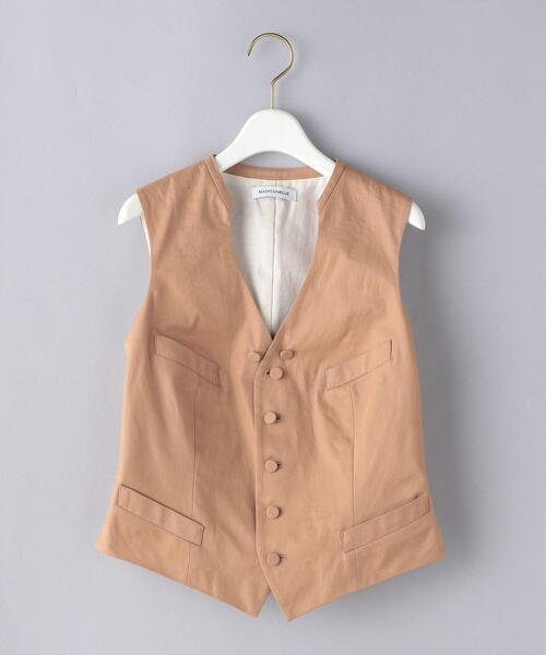 MADISON BLUE(マディソンブルー)の「<MADISON BLUE(マディソンブルー)>カットオフリボン ベスト ■■■(ベスト・レディース・ベージュ・01)」の9枚目の写真