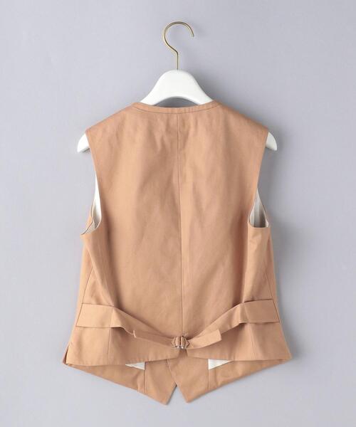MADISON BLUE(マディソンブルー)の「<MADISON BLUE(マディソンブルー)>カットオフリボン ベスト ■■■(ベスト・レディース・ベージュ・01)」の10枚目の写真