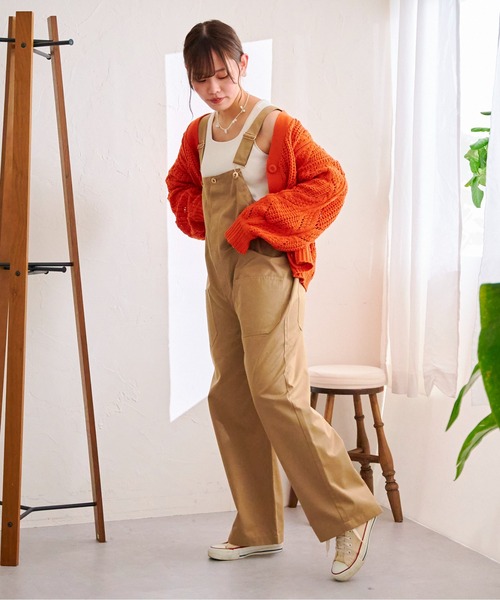 CPCM(シーピーシーエム)の「ポケットオールインワン(サロペット/オーバーオール・レディース・ブラック/ベージュ/ブルー・FREE)」の11枚目の写真