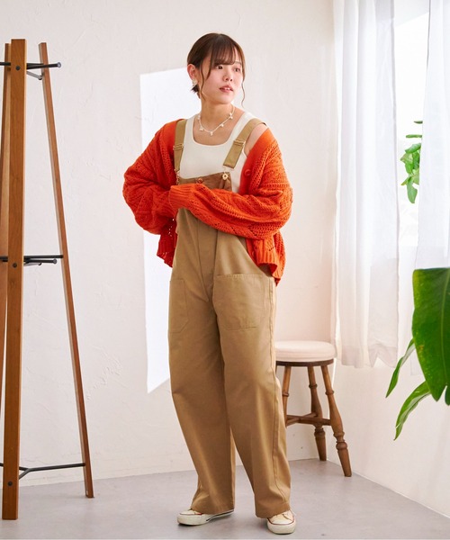 CPCM(シーピーシーエム)の「ポケットオールインワン(サロペット/オーバーオール・レディース・ブラック/ベージュ/ブルー・FREE)」の18枚目の写真