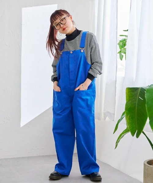 CPCM(シーピーシーエム)の「ポケットオールインワン(サロペット/オーバーオール・レディース・ブラック/ベージュ/ブルー・FREE)」の19枚目の写真