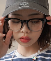 SPINNS | ボストンタイプ　丸フレーム　伊達メガネ(メガネ)